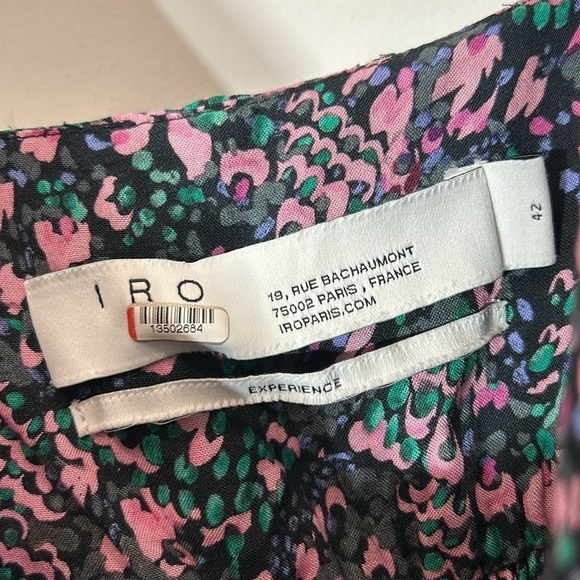 IRO Santu Maxi Dress in Mixed floral Black size 42 USA size 10 women’s - Picture 3 of 9